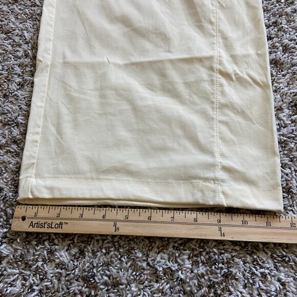 Prana Send Off Pant Women's L Sweet Cream Wide Leg Relaxed Straight High Rise - Picture 11 of 12